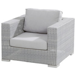 4 Seasons Outdoor Lucca Lounge Set, Ice